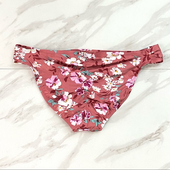 Xhilaration Floral Juniors' Cheeky Bikini Bottom - Picture 6 of 10